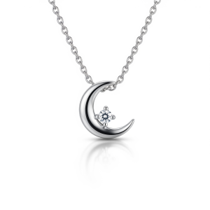 Colar Lua de Prata 925 | Elegância Mística
